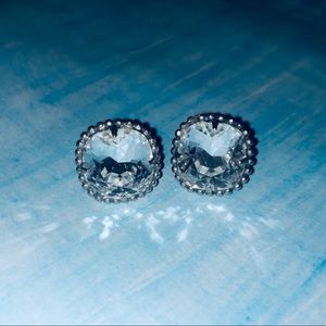 🌟Sorrelli Cushion-Cut Solitaire Earrings🌟